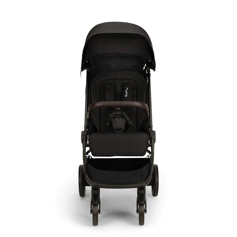 Coche de Paseo Nuna TRVL LX Caviar con Plegado Automático