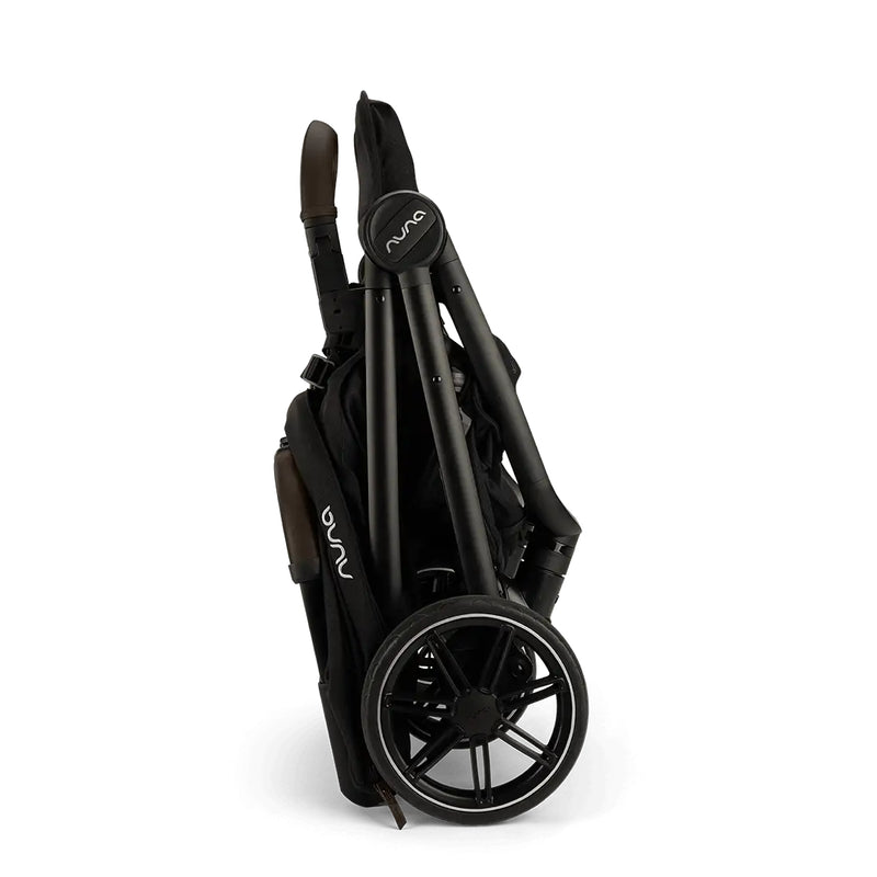 Coche de Paseo Nuna TRVL LX Caviar con Plegado Automático