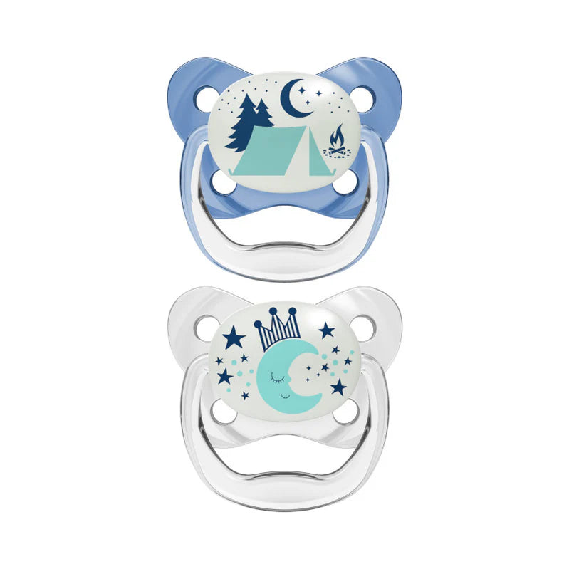 Chupete Prevent Noche Mariposa 6-18M 2UN Azul, Dr. Brown&