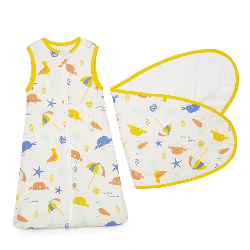 Saco de dormir con swaddle TOG 2.5 Cangrejo - talla 0-6 meses - Kidsclub