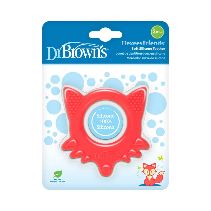 Mordedor Flexible 3M+ Zorro Rojo, Dr.Brown&