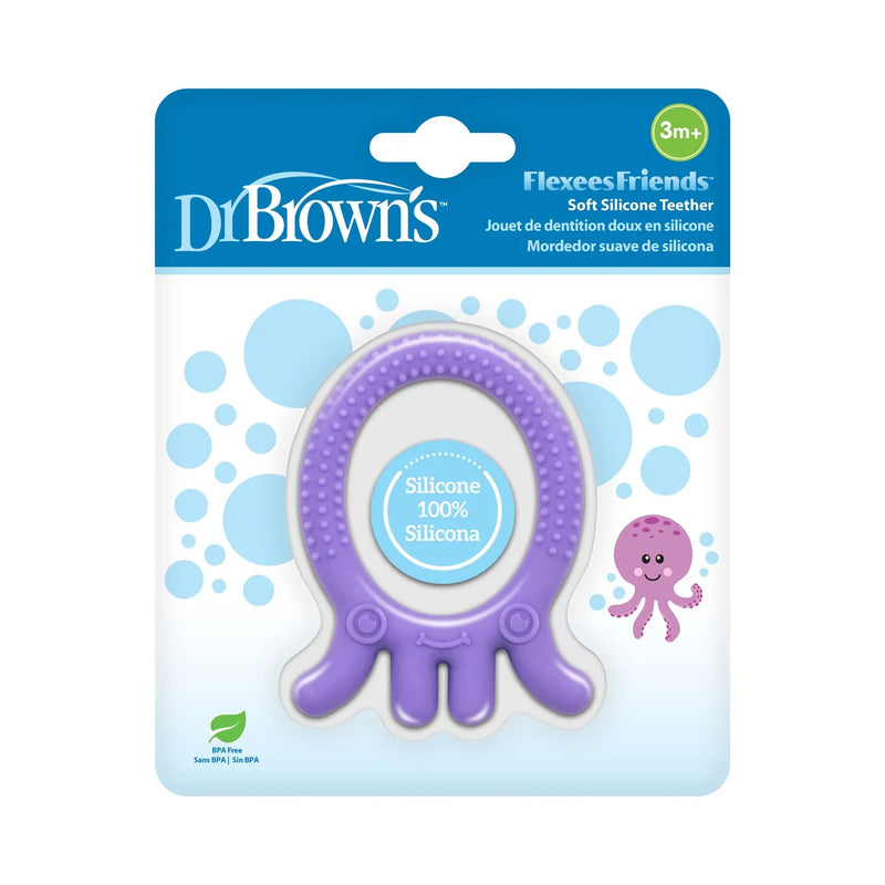 Mordedor Flexible 3M+ Pulpo Morado