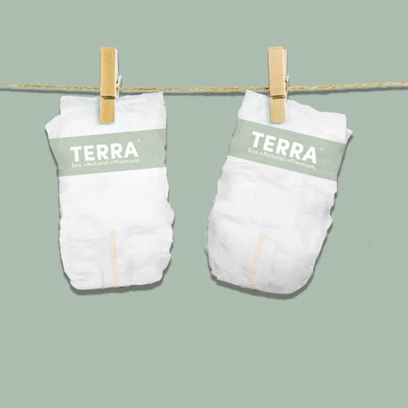 Pañales Terra Biodegradables Talla P 22 uns