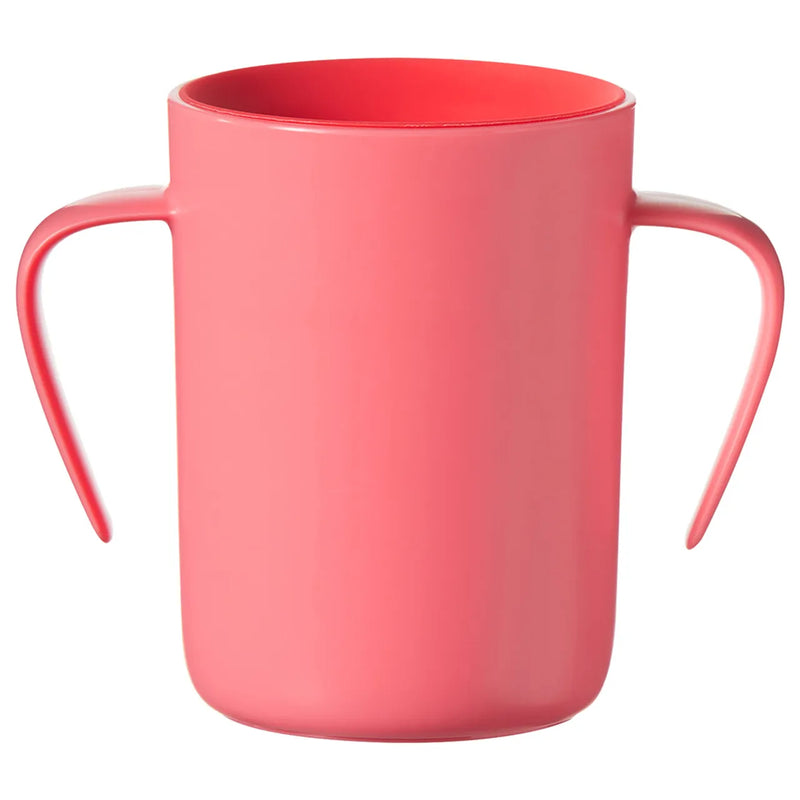 Vaso Trainer Easi-Flow 360° con Asas (6 meses +) 200ml. Color Rosa, Tommee Tippee