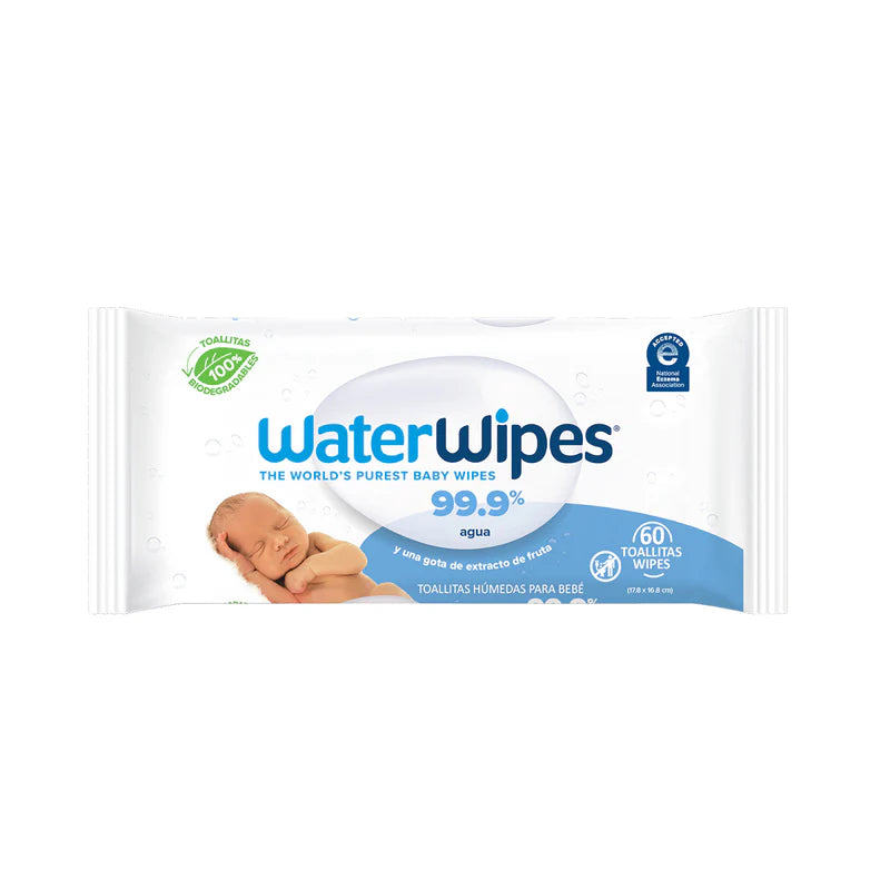 Toallitas Húmedas Waterwipes - 60 unidades