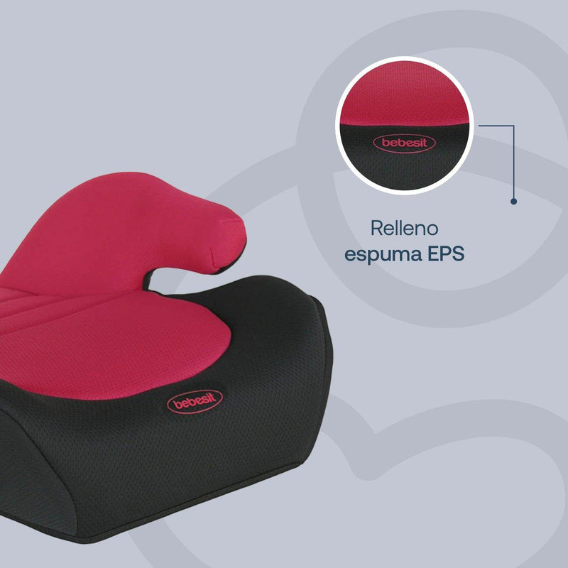 Alzador Booster Confort Rojo, Bebesit - Kidsclub