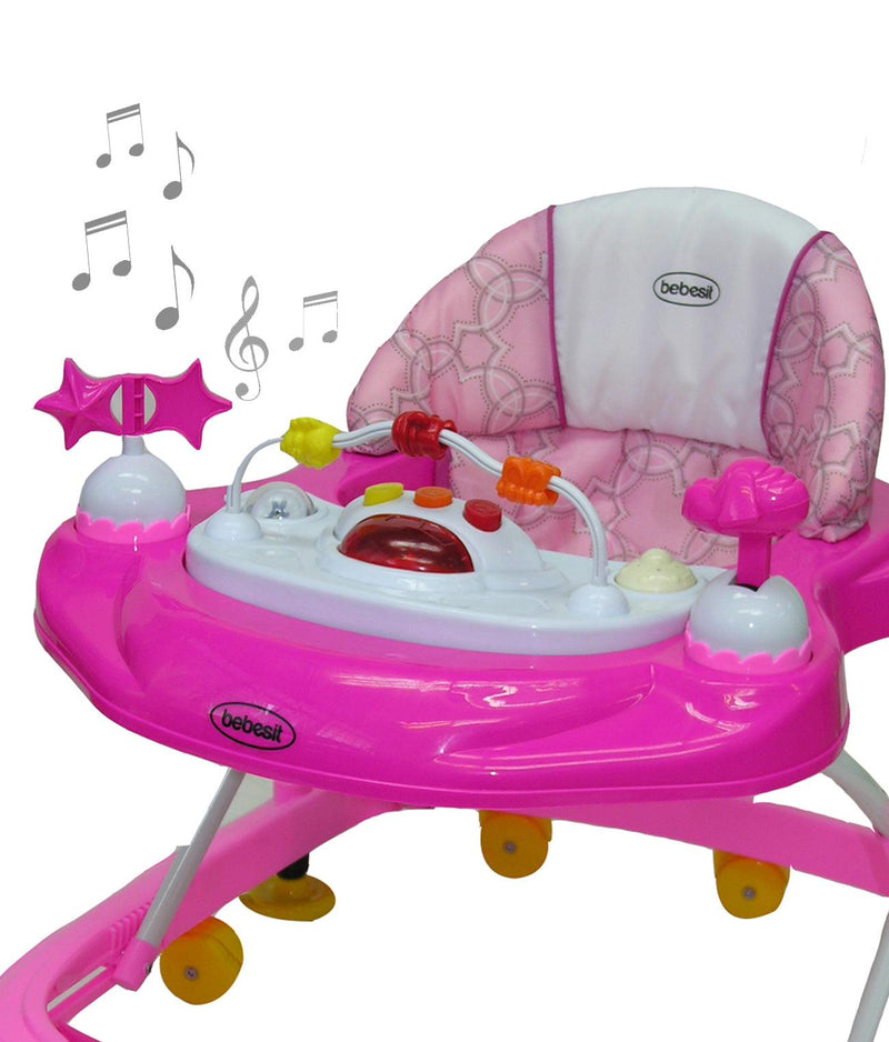 Andador Airbus Rosado, Bebesit - KIDSCLUB Tienda ONLINE