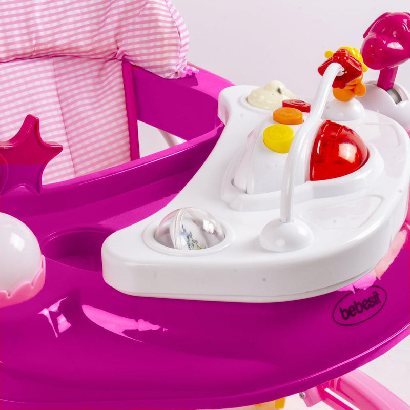 Andador Airbus Rosado, Bebesit - KIDSCLUB Tienda ONLINE
