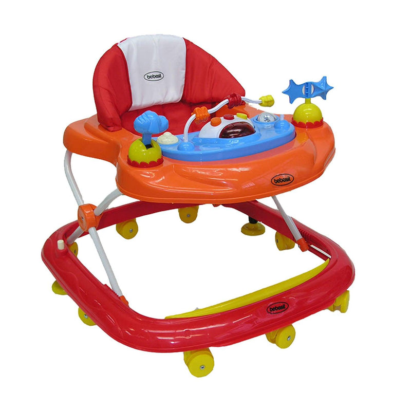 Andador Musical Airbus Naranja, Bebesit - KIDSCLUB Tienda ONLINE