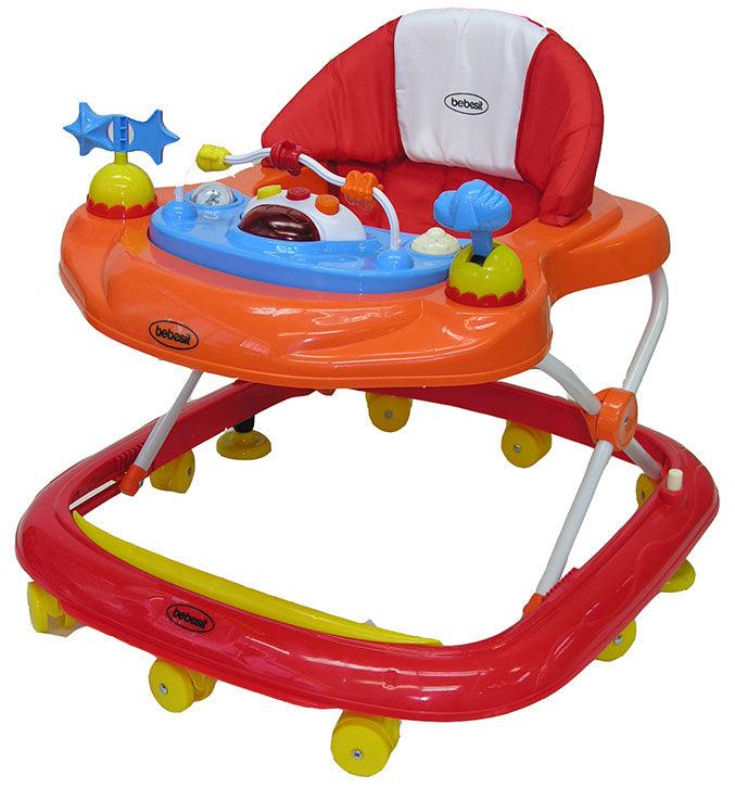 Andador Musical Airbus Naranja, Bebesit - KIDSCLUB Tienda ONLINE
