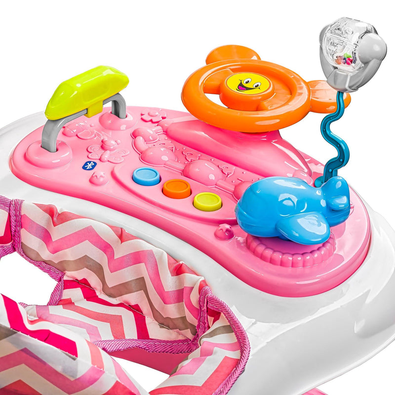 Andador musical bluetooth rs-36-2 rosado, Bebeglo - KIDSCLUB Tienda ONLINE