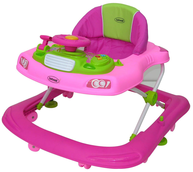 Andador Musical Runner Rosa - KIDSCLUB Tienda ONLINE