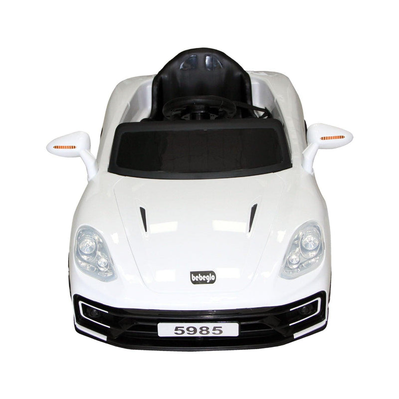 Auto a batería (control remoto) blanco RS-5985-1, Bebeglo - KIDSCLUB Tienda ONLINE