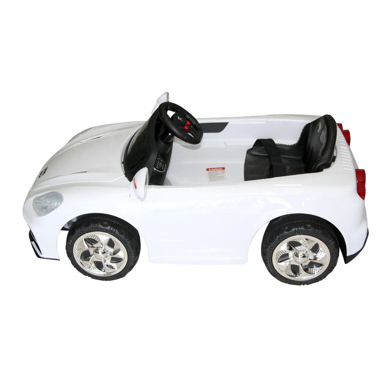 Auto a batería (control remoto) blanco RS-5985-1, Bebeglo - KIDSCLUB Tienda ONLINE