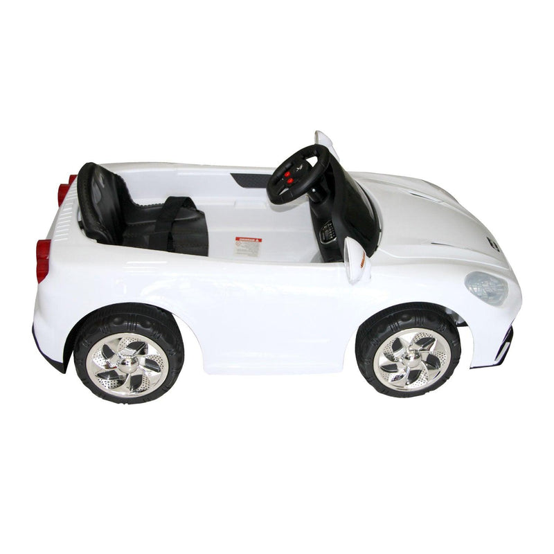 Auto a batería (control remoto) blanco RS-5985-1, Bebeglo - KIDSCLUB Tienda ONLINE