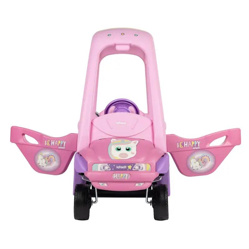 Auto de paseo unicornio, Infanti - KIDSCLUB Tienda ONLINE