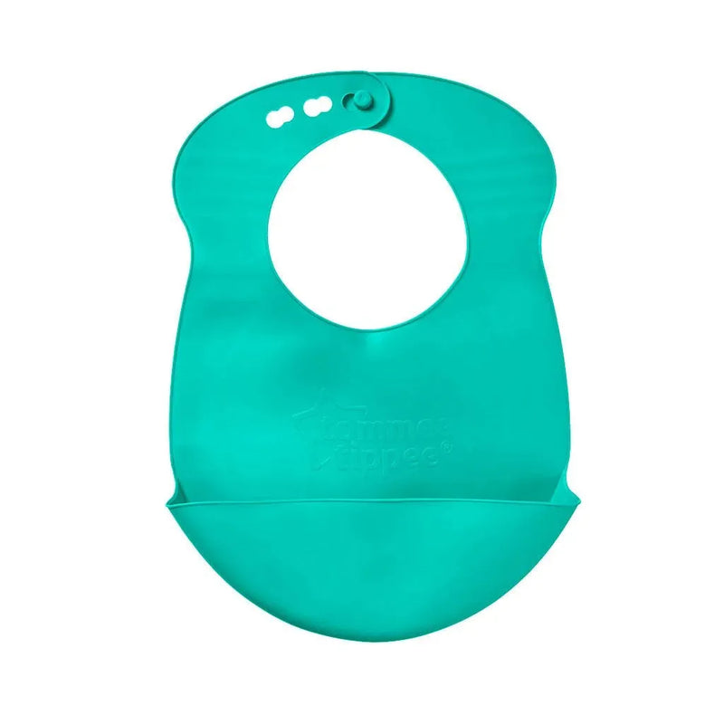 Babero Enrollable de Silicona Roll’n Go (7 meses +), Tommee Tippee