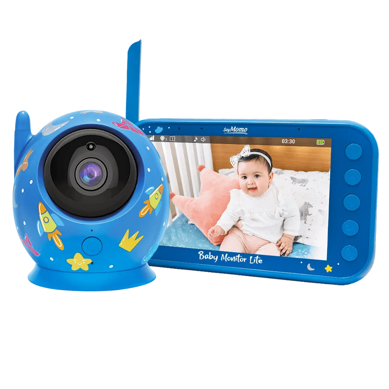 Baby Monitor Lite Azul - Pantalla 4,3, SoyMomo - KIDSCLUB Tienda ONLINE