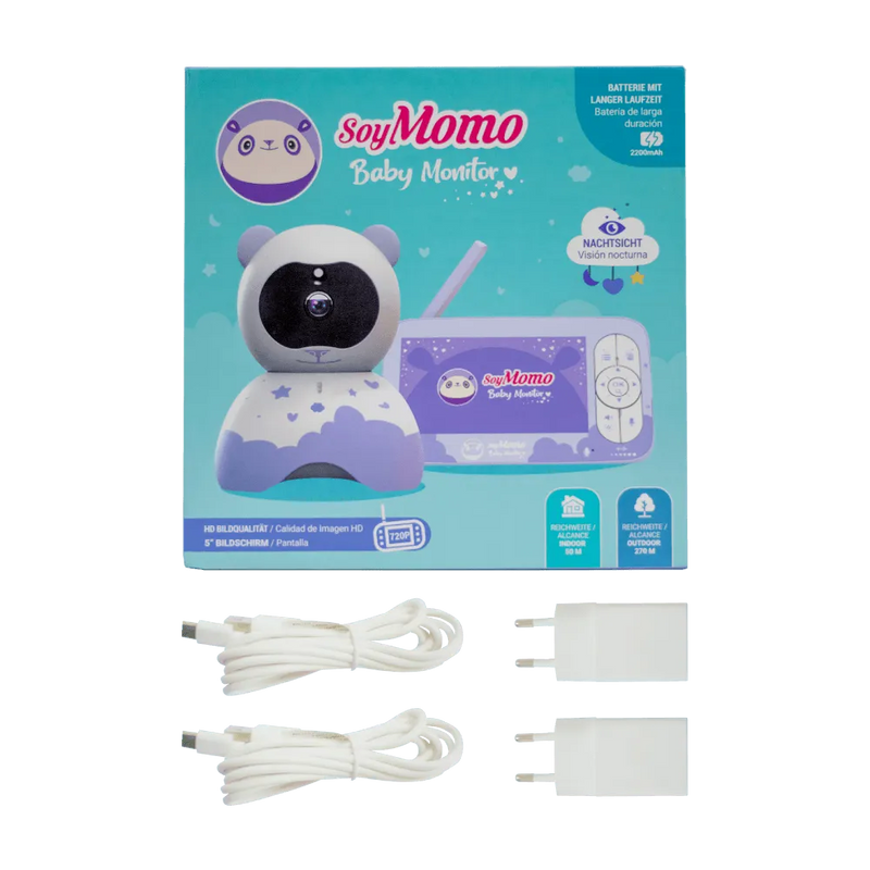 Baby Monitor Pro 1.0 V2m, SoyMomo - KIDSCLUB Tienda ONLINE