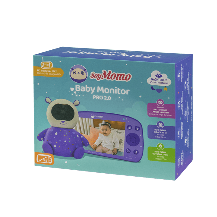 Baby Monitor Pro 2.0, SoyMomo - KIDSCLUB Tienda ONLINE