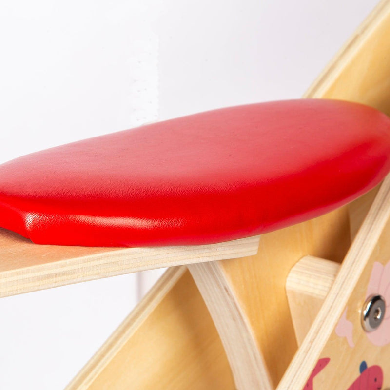 Balance Bike Bicicleta de Equilibrio Madera Océano Rojo, Bebesit - KIDSCLUB Tienda ONLINE