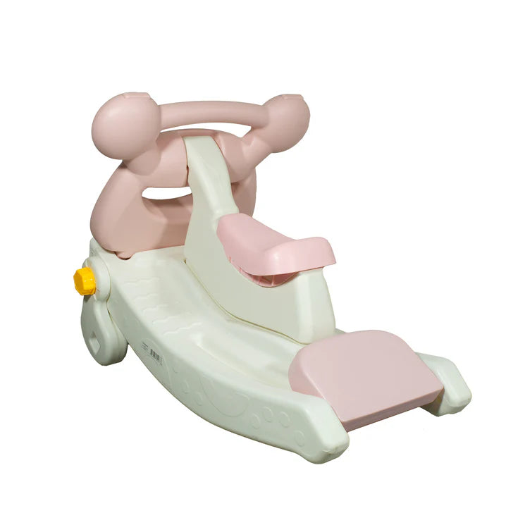 Balancin Resbalin Tobogan 2en1 Rosa, Bebesit