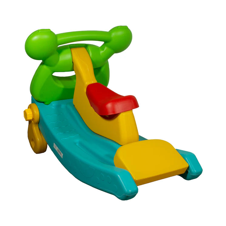 Balancin Resbalin Tobogan 2en1 Verde, Bebesit