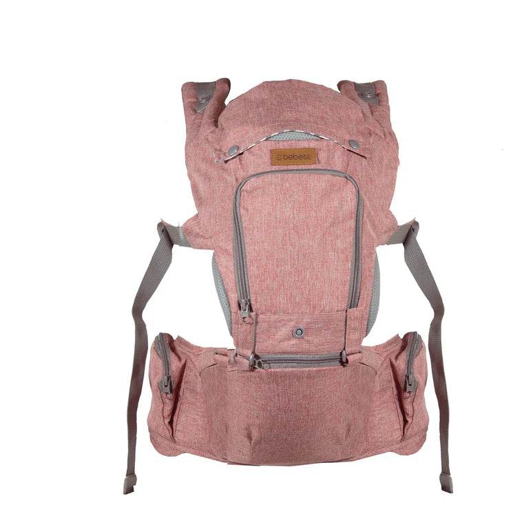 Porta Bebe Arnés con asiento cuidados cadera Hip Seat Rosado, Bebesit