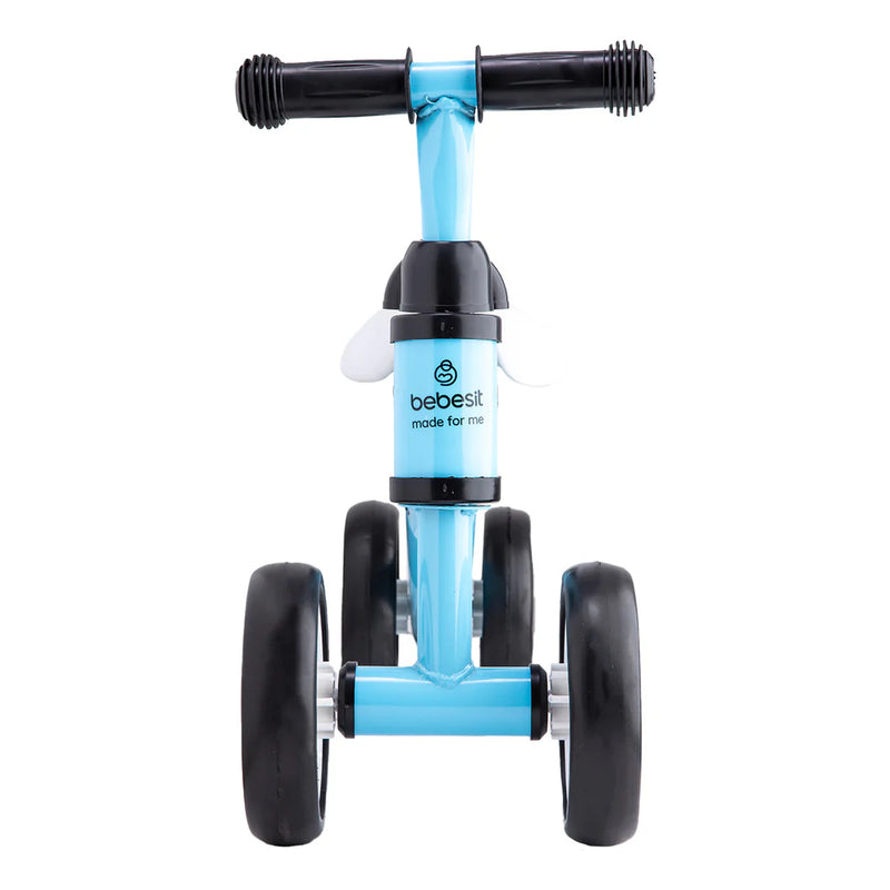 Bicicleta Triciclo Aprendizaje 4 Ruedas XT02 Azul, Bebesit