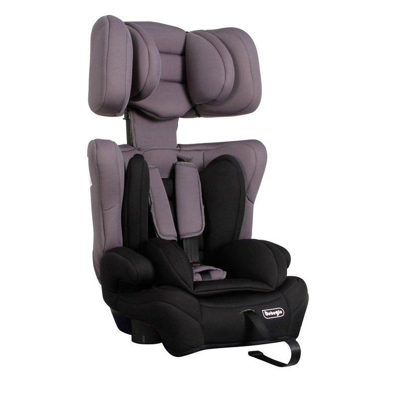Butaca alzador 9 a 36 Kg Gris BXS-218-4, Bebeglo - KIDSCLUB Tienda ONLINE