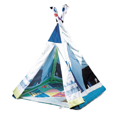 Carpa gimnasio 3 En 1 Azul RS-18450, Bebeglo - KIDSCLUB Tienda ONLINE