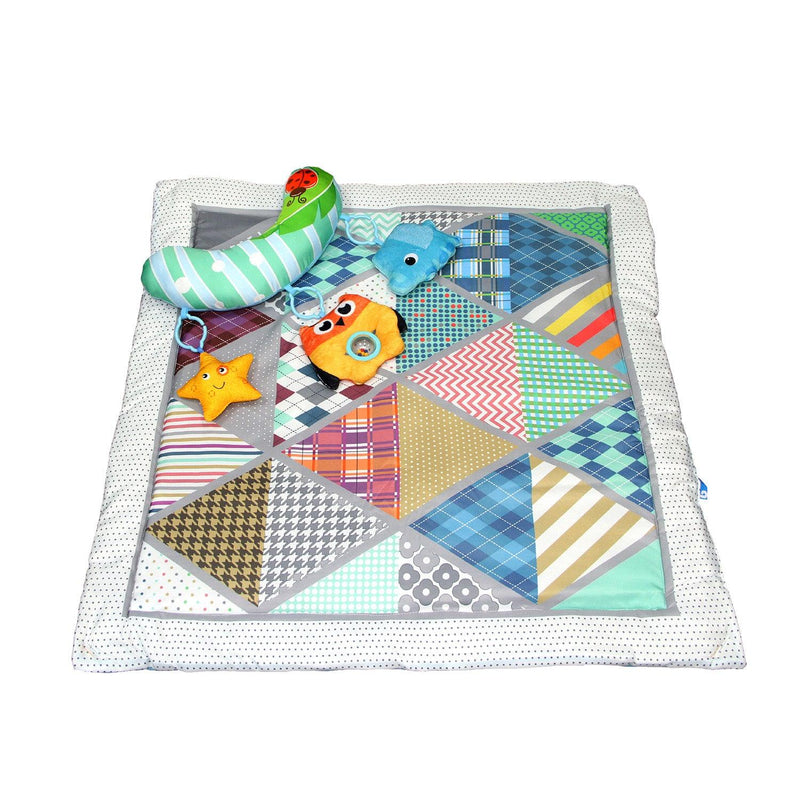 Carpa gimnasio 3 En 1 Azul RS-18450, Bebeglo - KIDSCLUB Tienda ONLINE