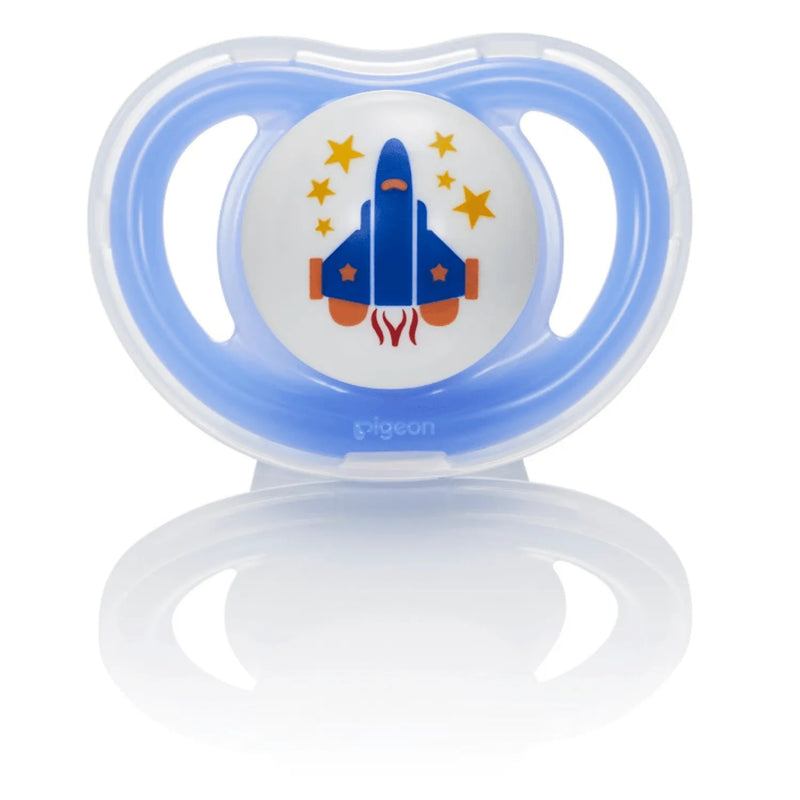Chupete PIGEON Odontológico talla "M" , 1 unidad (6 + meses) - KIDSCLUB Tienda ONLINE