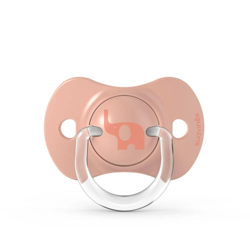 Chupete tetina fisiologica silicona 6/18m Memories Rosa, Suavinex - KIDSCLUB Tienda ONLINE