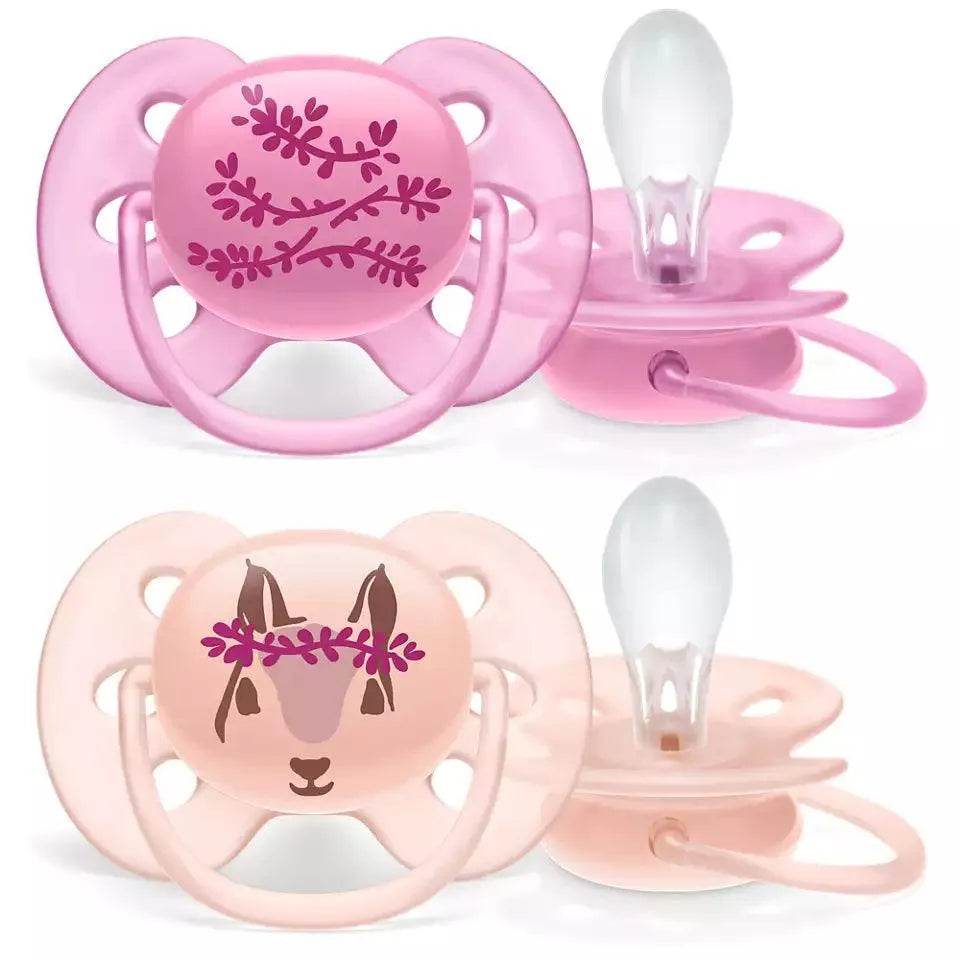 Chupete Ultra Soft 0-6 Niña Avent