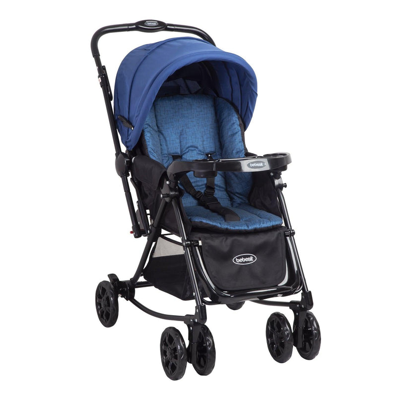 Coche Cuna Balancin SX Azul, Bebesit - KIDSCLUB Tienda ONLINE