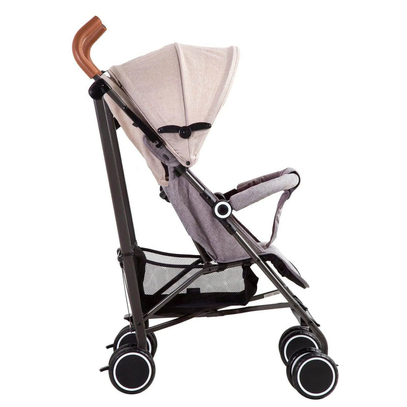 Coche Paragua Clap Melange Beige, Bebesit - Kidsclub