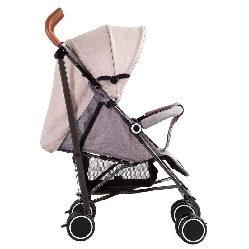 Coche Paragua Clap Melange Beige, Bebesit - Kidsclub