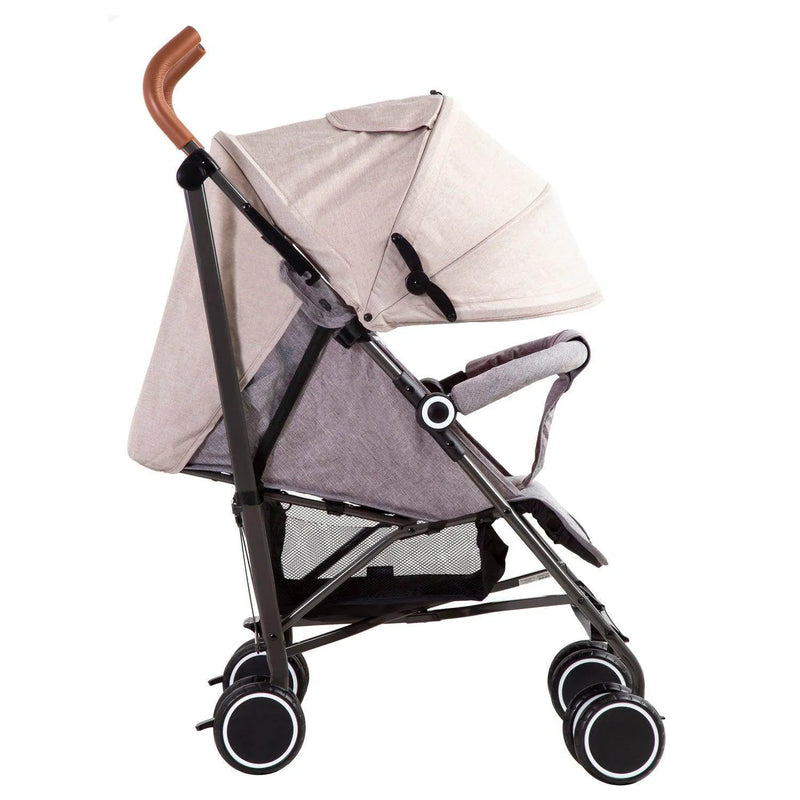 Coche Paragua Clap Melange Beige, Bebesit - Kidsclub