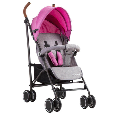 Coche Paragua Clap - Melange Rosado, Bebesit - Kidsclub