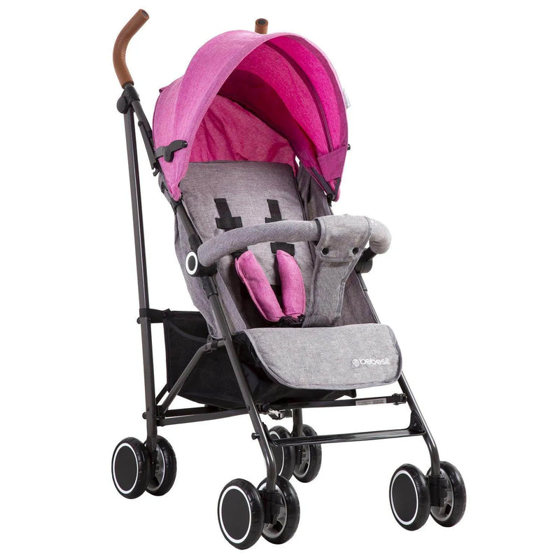 Coche Paragua Clap - Melange Rosado, Bebesit - Kidsclub