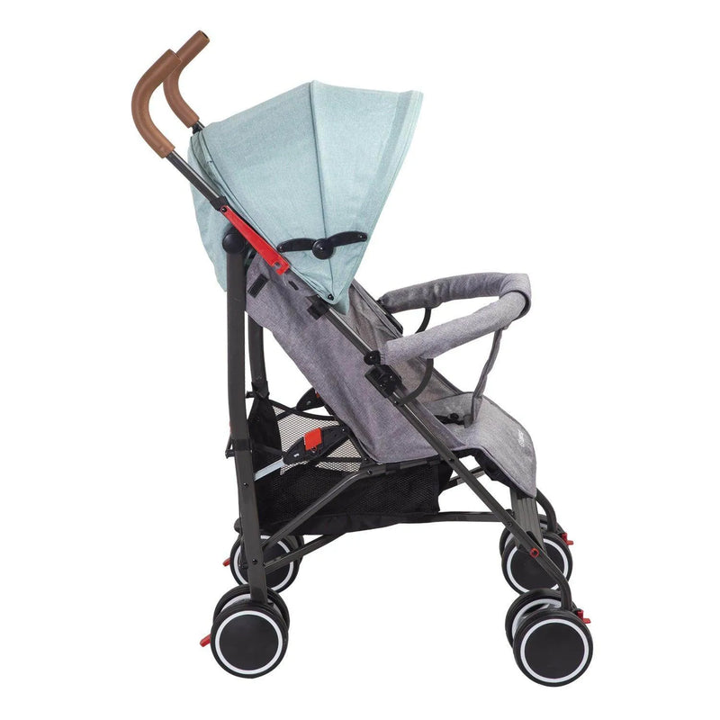 Coche Paragua Clap Melange Verde, Bebesit - Kidsclub