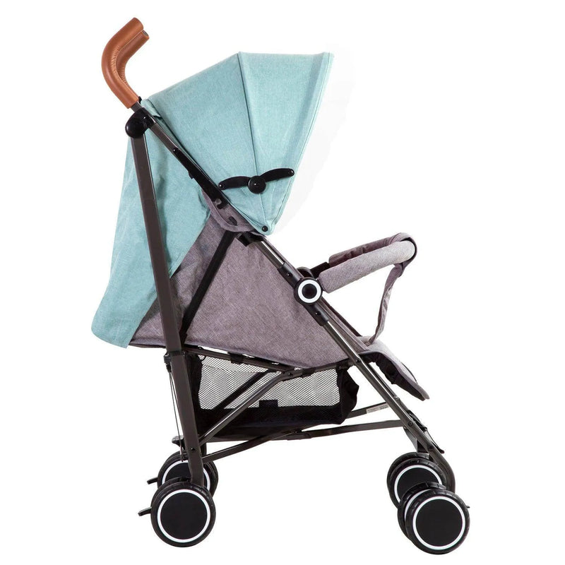 Coche Paragua Clap Melange Verde, Bebesit - Kidsclub
