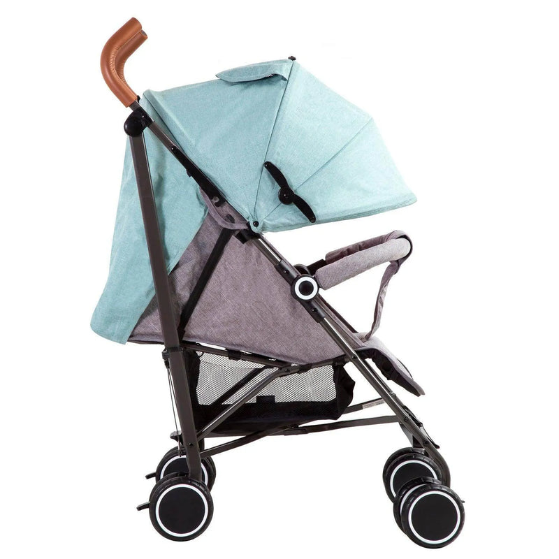 Coche Paragua Clap Melange Verde, Bebesit - Kidsclub
