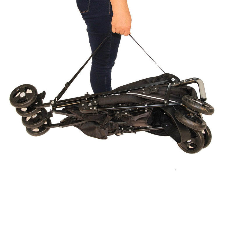 Coche paraguas Negro RS-1396-4, Bebeglo - KIDSCLUB Tienda ONLINE