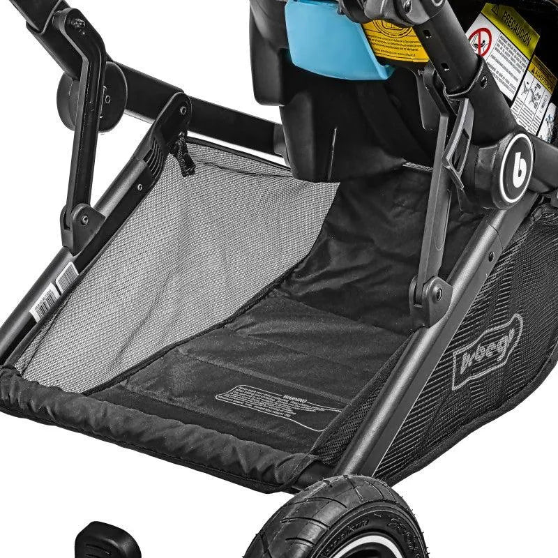 Coche Paseo Doble Dueto RS-13310-2 Negro, Bebeglo - KIDSCLUB Tienda ONLINE