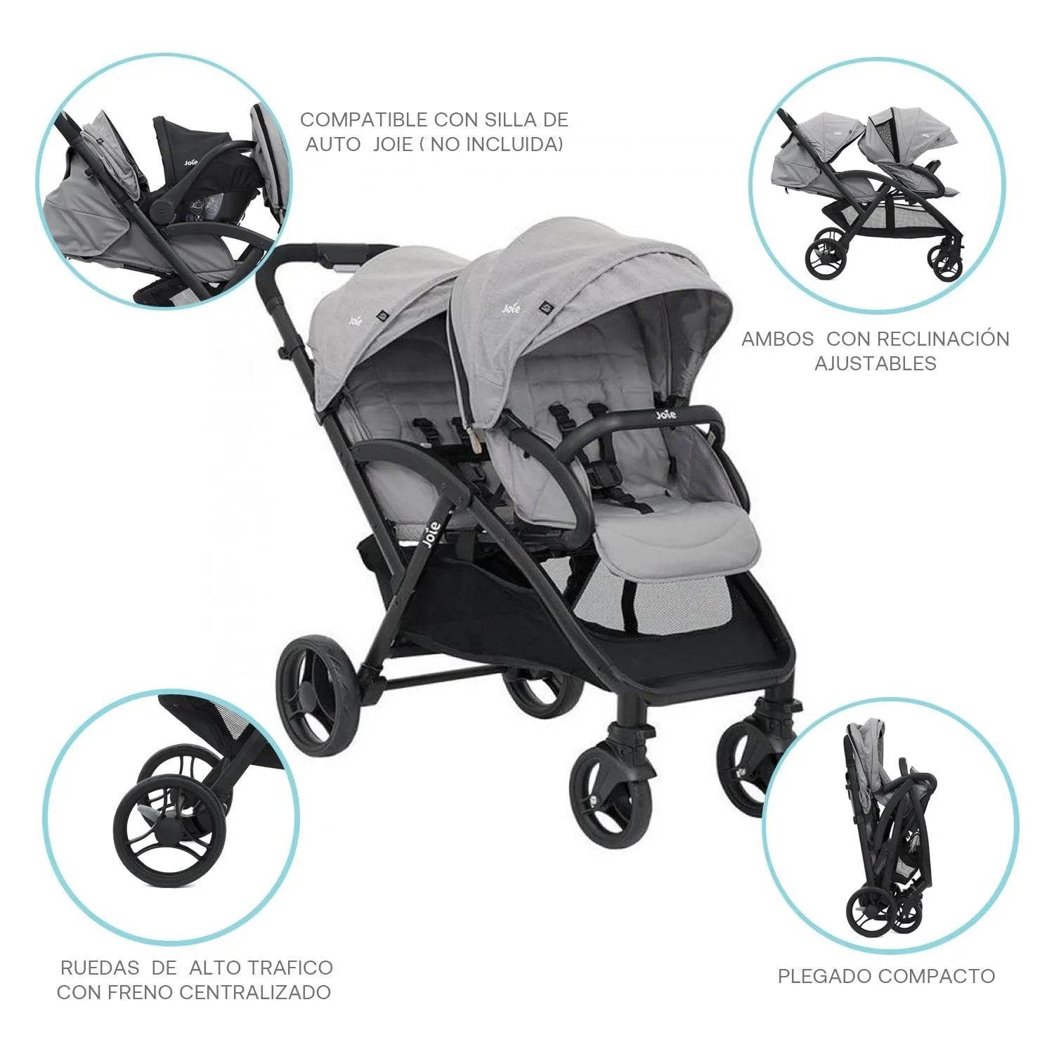 Coche Paseo Evalite Duo Pebble, Joie - Kidsclub