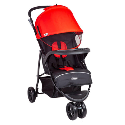 Coche Paseo Polo Rojo, Bebesit - KIDSCLUB Tienda ONLINE