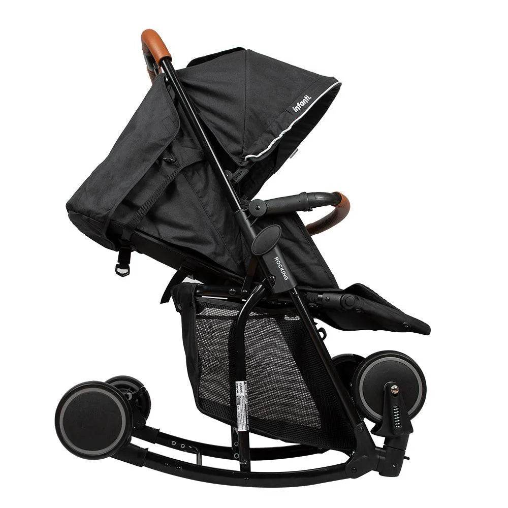 Coche paseo rocking black, Infanti - Kidsclub