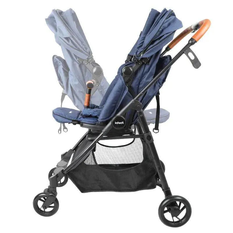 Coche paseo zuri 360° blue, Infanti - Kidsclub
